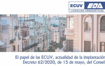 Jornada 17 de junio «El Papel de las ECUV, actualidad e implantación del Decreto 62/2020»