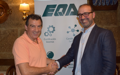 Convenio de colaboración entre UniónHosteleros Ourensanos y ECCOM EQA