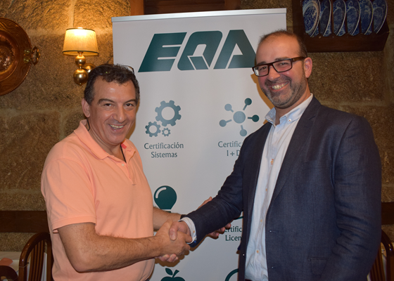 Convenio de colaboración entre Unión Hosteleros Ourensanos y ECCOM EQA